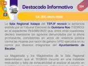 Jaguar Negro | Magistrada feminista no vio VPG y Xalapa le pide que corrija la plana por caso Bacalar