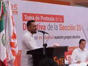 Asume Arimael Salas dirigencia de la Sección 25 del SNTE