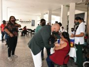 Inicia brigada de vacunación contra Influenza en Palacio Municipal de OPB