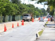 Renueva ayuntamiento de Solidaridad la avenida Aviación