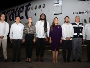 Amplía Cancún su conectividad aérea con el vuelo inaugural de Arajet