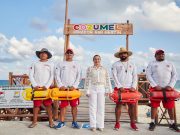 Inaugura Juanita Alonso miradores de la zona oriental de Cozumel