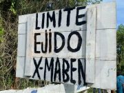 Bloquean ejidatarios de Carrillo Puerto obras del tramo 6 del Tren Maya