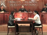 Desecha Teqroo queja de diputada contra Mildred Ávila, presidenta de la mesa directiva del Congreso
