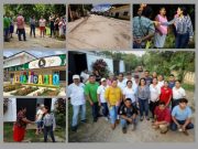 Supervisa Blanca Merari rehabilitación de calles de terracería en Leona Vicario