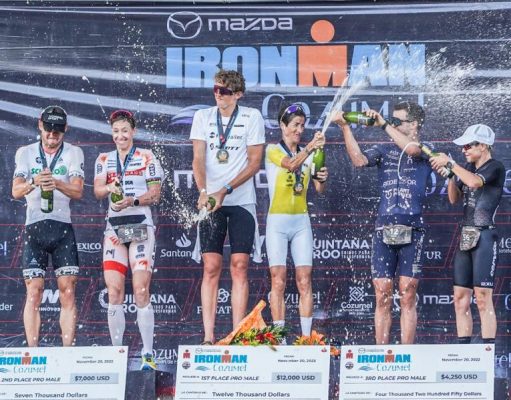 Cozumel en los ojos del mundo a través del Mazda Ironman Cozumel 2022