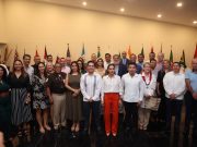 Dialoga Ana Patricia Peralta con consulados de varios países para trazar estrategias para mejorar la atención a turistas