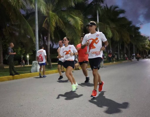 Promueve Ana Patricia Peralta deporte con Maratón Internacional de Cancún
