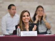 Mara Lezama participa en la estrategia nacional para garantizar la paz y seguridad de Quintana Roo