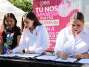 Firman acuerdo BJ con IQM para trabajar de manera coordinada para brindar asistencia integral a las mujeres