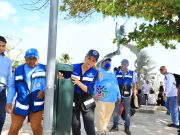 Coloca Lili Campos 768 botes de basura en las calles de Solidaridad