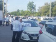 Entorpecen tráfico miles de taxistas por resolución de amparo a favor de Uber que nunca llegó