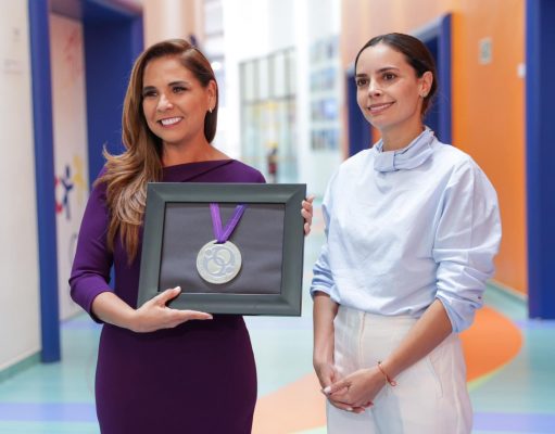 Recibe municipio de Benito Juárez medalla Gilberto Rincón Gallardo-Teletón