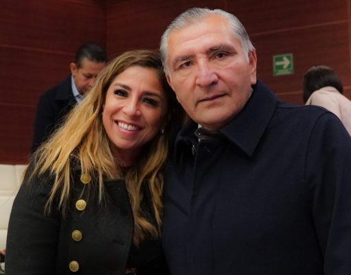 Marybel Villegas se reúne con Adán Augusto en el senado para impulsar reforma electoral de AMLO