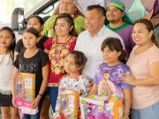 DIF- Tulum lleva Caravana de Reyes Magos a familias Tulumnenses