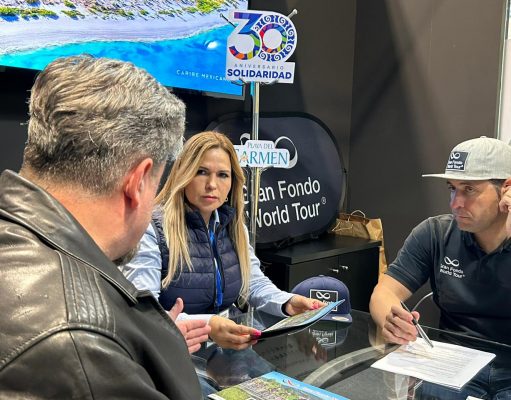Promueve Lili Campos, turismo deportivo en la Fitur