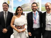 Visita Mara Lezama stand de Tulum en la Fitur 2023