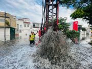 Realizan trabajos preventivos y de atención por lluvias en Cancún