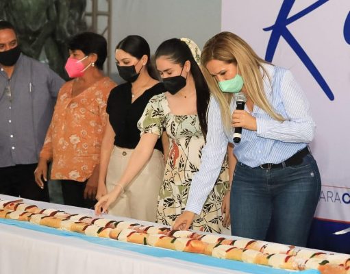 Invita Lili Campos a tradicional Rosca de Reyes