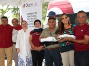 Entrega Mara Lezama equipo, uniformes, vehículos e infraestructura a la Fundación de Parques y Museos de Cozumel