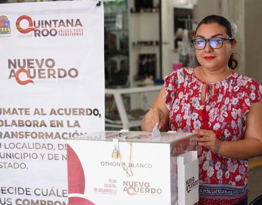 Mara Lezama suma a la población a Nuevo Acuerdo por el Bienestar y Desarrollo