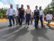 Entrega gobierno de Lili Campos obra de pavimentación de la Avenida Sur