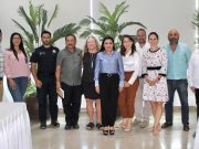 Recibe Blanca Merari a los cónsules de Estados Unidos, Canadá y Gran Bretaña