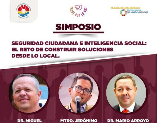 Alista gobierno municipal simposio de seguridad ciudadana e inteligencia social