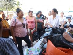 Ana Patricia Peralta siembra esperanza en Tres Reyes