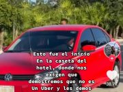Taxistas agreden a turistas, los confunden con Uber