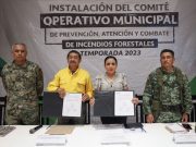 Instala Blanca Merari el Comité Operativo de Prevención, Atención y Combate de Incendios Forestales