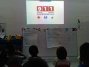 Puerto Morelos | Imparte Seguridad Pública pláticas a niños sobre cómo hacer llamadas de emergencia