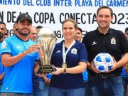 Celebran triunfo del Inter Playa en la Liga Premier