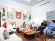Estrechan relación Cancún e Irlanda tras reunión de alcaldesa con embajada