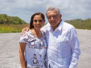 Destaca Mara Lezama avances del salvamento arqueológico con el Presidente