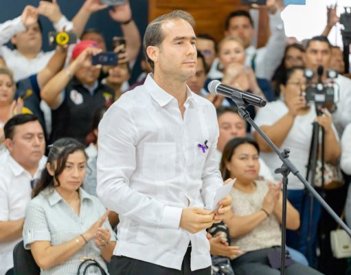 Continuaré el proyecto de Marciano Dzul, asegura Diego Castañón al tomar las riendas de Tulum