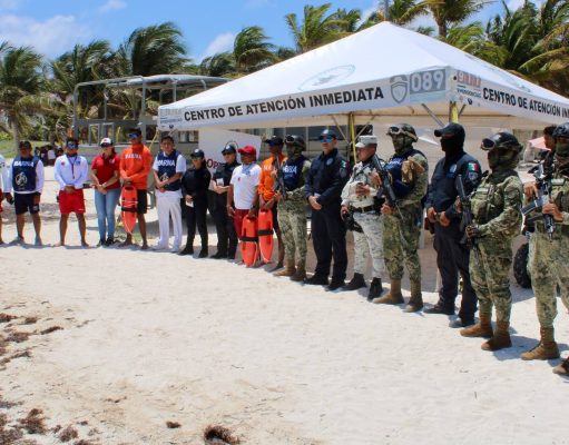 Puerto Morelos | Mantiene Seguridad Pública vigilancia en negocios de la zona turística