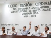 Aprueba Cabildo disposición final del sargazo, descuento en predial a adultos mayores y Cuenta Pública 2022