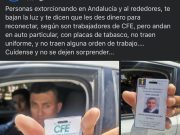 Denuncian nueva forma de extorsión: instalan sellos a medidores o cortan la luz, y se van en autos particulares