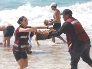 Refuerza Ana Paty Peralta limpieza de playas en temporada vacacional