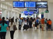 Continúa creciendo en aeropuerto de Cancún tráfico de pasajeros