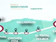 Terminados 200 kms de vía doble electrificada en Tramo 4 del Tren Maya