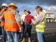 Destaca Ana Paty Peralta avances en obras del distribuidor vial de Cancún