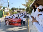 Nutrida participación en desfile por el Día del Trabajo en PM