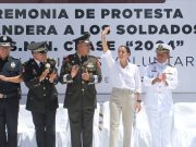 Atestigua Ana Paty Peralta conmemoración en Cancún del 161 aniversario de la Batalla de Puebla