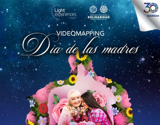 Realizarán video mapping en Playa del Carmen por Día de las Madres