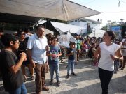Reconoce Ana Paty Peralta labor y unión de tianguistas en su aniversario