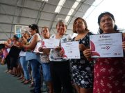 Mujeres reafirman su compromiso de cuidar los Programas del Bienestar: Pablo Bustamante