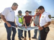 Resalta Ana Paty Peralta obras parra el nuevo distribuidor vial del Aeropuerto de Cancún