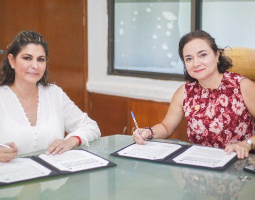 Firma Juanita Alonso convenio para prevenir el trabajo infantil en Cozumel